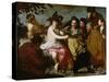 Triumph of Bacchus-Diego Velazquez-Stretched Canvas