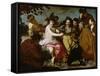 Triumph of Bacchus-Diego Velazquez-Framed Stretched Canvas
