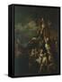 Triumph of Bacchus-Charles de La Fosse-Framed Stretched Canvas