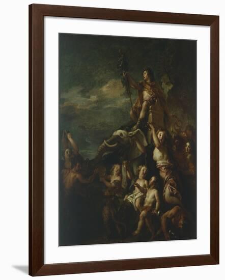 Triumph of Bacchus-Charles de La Fosse-Framed Giclee Print