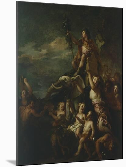 Triumph of Bacchus-Charles de La Fosse-Mounted Giclee Print