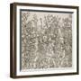 Triumph of Caesar, 1599-Andrea Andreani-Framed Giclee Print