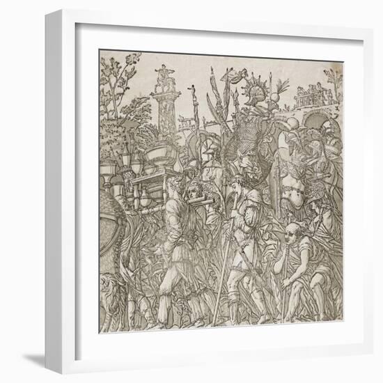 Triumph of Caesar, 1599-Andrea Andreani-Framed Giclee Print