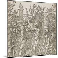 Triumph of Caesar, 1599-Andrea Andreani-Mounted Giclee Print