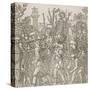 Triumph of Caesar, 1599-Andrea Andreani-Stretched Canvas