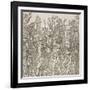 Triumph of Caesar, 1599-Andrea Andreani-Framed Giclee Print