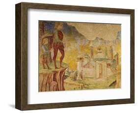 Triumph of Ceres, Scene from Month of August-Cosimo Tura-Framed Giclee Print