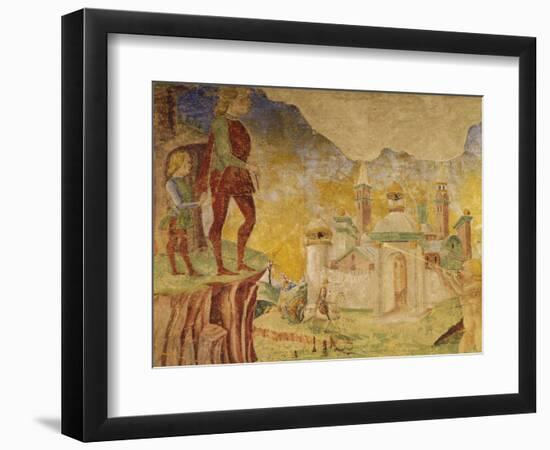 Triumph of Ceres, Scene from Month of August-Cosimo Tura-Framed Giclee Print