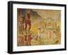 Triumph of Ceres, Scene from Month of August-Cosimo Tura-Framed Giclee Print