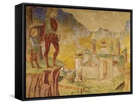 Triumph of Ceres, Scene from Month of August-Cosimo Tura-Framed Stretched Canvas