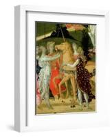 Triumph of Chastity, Inspired by Triumphs by Petrarch-Jacopo Del Sellaio-Framed Giclee Print