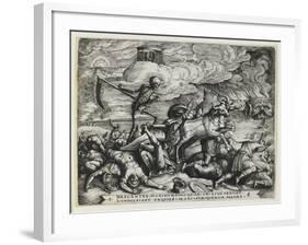 Triumph of Death, 1539-Georg Pencz-Framed Giclee Print