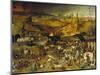 Triumph of Death, about 1562-Pieter Bruegel the Elder-Mounted Giclee Print