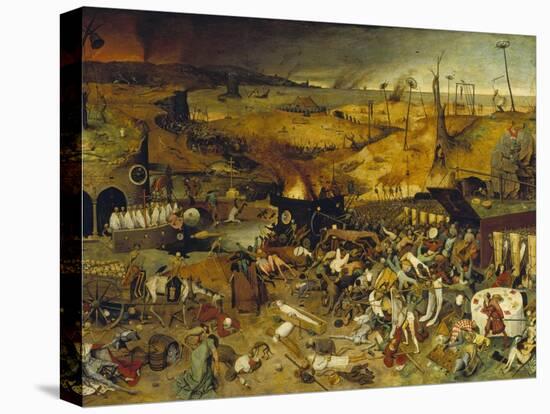 Triumph of Death, about 1562-Pieter Bruegel the Elder-Stretched Canvas