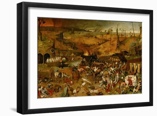 Triumph of Death, circa 1562-Pieter Bruegel the Elder-Framed Giclee Print