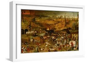 Triumph of Death, circa 1562-Pieter Bruegel the Elder-Framed Giclee Print