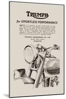 Triumph of Effortless Performance-null-Mounted Art Print