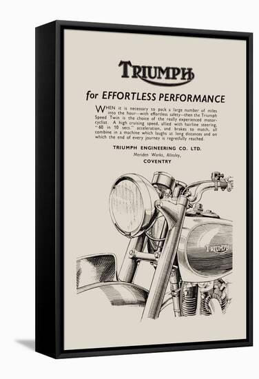 Triumph of Effortless Performance-null-Framed Stretched Canvas