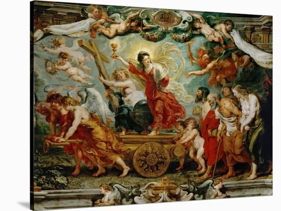 Triumph of Faith-Peter Paul Rubens-Stretched Canvas