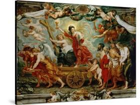 Triumph of Faith-Peter Paul Rubens-Stretched Canvas