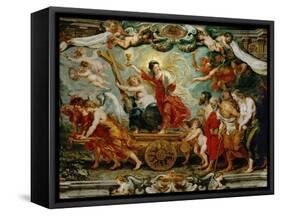 Triumph of Faith-Peter Paul Rubens-Framed Stretched Canvas