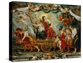 Triumph of Faith-Peter Paul Rubens-Stretched Canvas