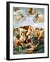 Triumph of Galatea, C. 1512-Raphael-Framed Giclee Print