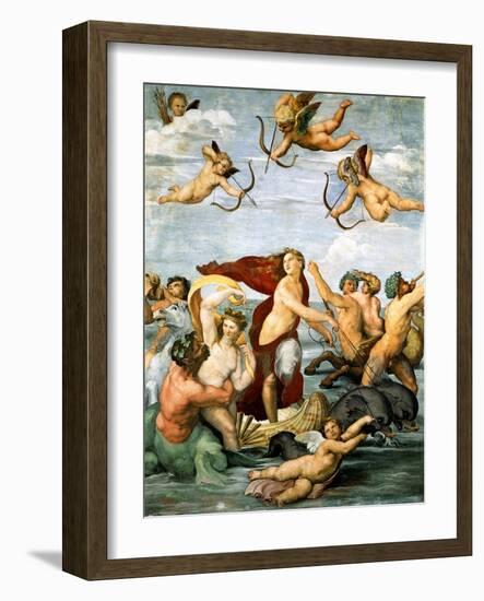 Triumph of Galatea, C. 1512-Raphael-Framed Giclee Print