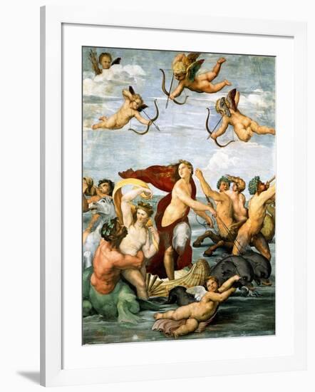 Triumph of Galatea, C. 1512-Raphael-Framed Giclee Print