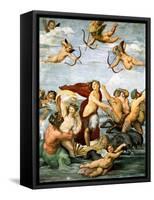 Triumph of Galatea, C. 1512-Raphael-Framed Stretched Canvas