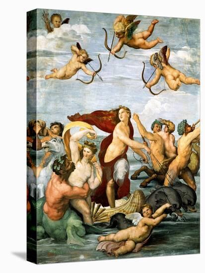 Triumph of Galatea, C. 1512-Raphael-Stretched Canvas