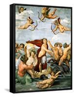 Triumph of Galatea, C. 1512-Raphael-Framed Stretched Canvas