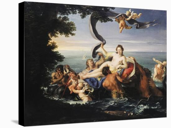 Triumph of Galatea-Francesco Trevisani-Stretched Canvas