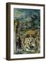 Triumph of Ghibelline Ugolino Rossi after Battle of Campaldino in Tuscany in 1289-null-Framed Giclee Print