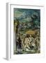 Triumph of Ghibelline Ugolino Rossi after Battle of Campaldino in Tuscany in 1289-null-Framed Giclee Print