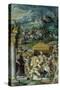 Triumph of Ghibelline Ugolino Rossi after Battle of Campaldino in Tuscany in 1289-null-Stretched Canvas