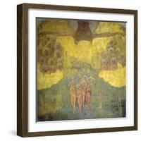 Triumph of Heaven Sketch-Kasimir Malevich-Framed Giclee Print