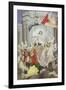 Triumph of King Louis XIV (1638-1715) of France Driving the Chariot of the Sun Preceded by Aurora-Joseph Werner-Framed Giclee Print