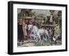 Triumph of Minerva, Scene from Month of March, Ca 1470-Francesco del Cossa-Framed Giclee Print