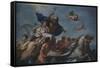 Triumph of Neptune and Amphitrite-Paolo de Matteis-Framed Stretched Canvas