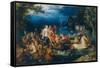 Triumph of Neptune and Amphitrite-Frans II the Younger Francken-Framed Stretched Canvas
