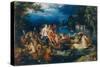 Triumph of Neptune and Amphitrite-Frans II the Younger Francken-Stretched Canvas