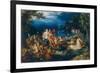 Triumph of Neptune and Amphitrite-Frans II the Younger Francken-Framed Giclee Print