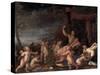 Triumph of Ovid-Nicolas Poussin-Stretched Canvas