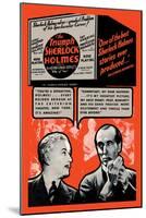 Triumph of Sherlock Holmes-null-Mounted Art Print