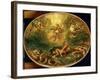 Triumph of St. Michael (Oil on Panel)-Ferdinand Victor Eugene Delacroix-Framed Giclee Print