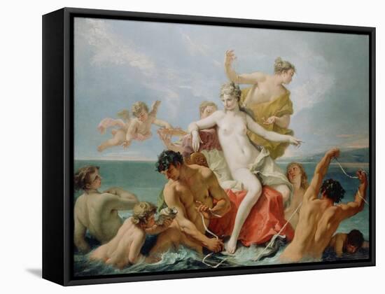 Triumph of the Marine Venus, c.1713-Sebastiano Ricci-Framed Stretched Canvas
