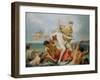 Triumph of the Marine Venus, c.1713-Sebastiano Ricci-Framed Giclee Print