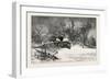 Triumph of the Snow-Plough, Canada, Nineteenth Century-null-Framed Giclee Print