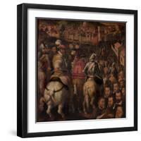 Triumph of the War Against Siena, 1563-1565-Giorgio Vasari-Framed Giclee Print